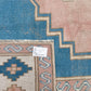Vintage Rug 6x8, Turkish Oushak Rug, Nursery Rug, Handmade Antique Faded Rug, Area Muted Rug, Neutral Rug, Turkey Rug, Carpet Rug, 9058