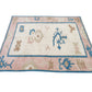 Vintage Rug 5x6, Turkish Anatolia Rug, Handmade Area Floor Rug, Oushak Rug, Carpet Rug, Scandinavian Rug, Living Room Rug, Turkey Rug, 9081