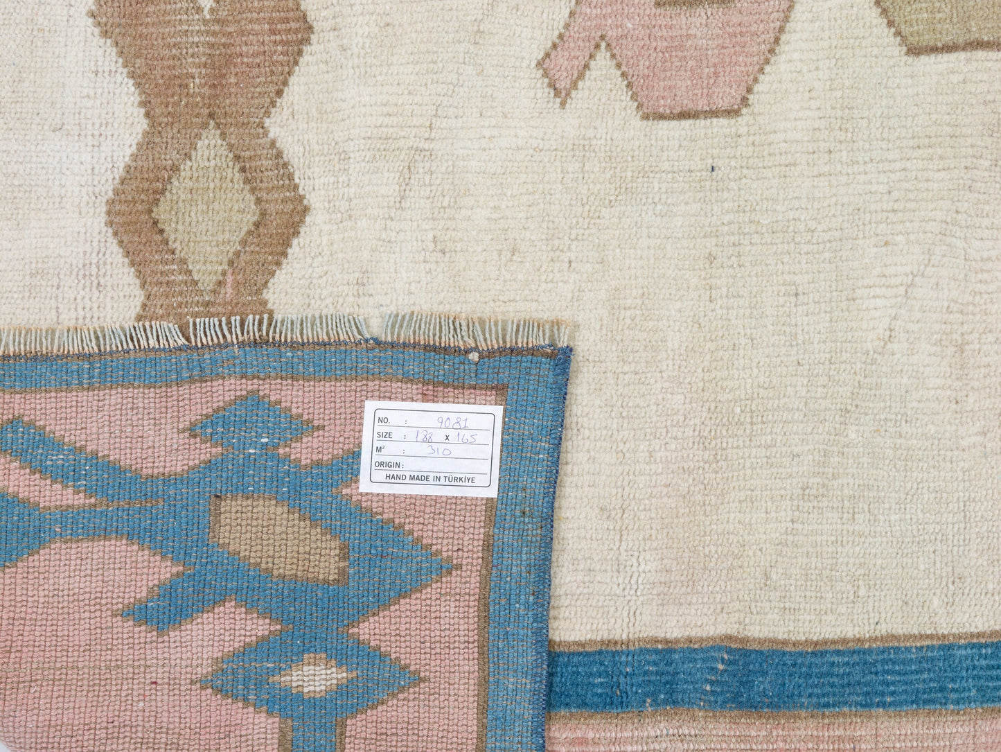 Vintage Rug 5x6, Turkish Anatolia Rug, Handmade Area Floor Rug, Oushak Rug, Carpet Rug, Scandinavian Rug, Living Room Rug, Turkey Rug, 9081