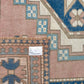 Oushak Rug 7x9, Kid Room Rug, Turkish Vintage Faded Rug, Handmade Area Rug, Turkey Rug, Carpet Rug, Neutral Floor Rug, Vintage Carpet, 9061