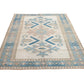 Handmade Anatolia Rug, Office Rug, Turkish Oushak Rug, Vintage Rug, Neutral Muted Rug, Carpet Rug, Rug 6x8, Area Rug, Turkish Carpet, 9105