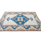 Handmade Rug, Area Old Rug, Vintage Oushak Rug, Turkish Bohemian Unique Rug, Neutral Eclectic Rug, Office Rug, Carpet Rug, Rug 5x6, 9503