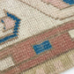 Handmade Rug, Area Old Rug, Vintage Oushak Rug, Turkish Bohemian Unique Rug, Neutral Eclectic Rug, Office Rug, Carpet Rug, Rug 5x6, 9503