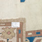Handmade Rug, Area Old Rug, Vintage Oushak Rug, Turkish Bohemian Unique Rug, Neutral Eclectic Rug, Office Rug, Carpet Rug, Rug 5x6, 9503