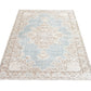 Bedroom Rug, Handmade Vintage Rug, Turkish Rug 4x7, Oushak Muted Rug, Area Rug, Neutral Faded Rug, Scandinavian Rug, Carpet Rug, 10549