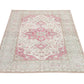Oushak Rug 4x6, Handmade Faded Rug, Turkish Vintage Rug, Living Room Rug, Area Anatolia Rug, Neutral Rug, Bohemian Eclectic Rug, 10551