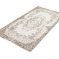 Neutral Rug, Handmade Rug, Turkish Oushak Faded Rug, Kid Room Rug, Vintage Unique Old Rug, Area Muted Rug, Carpet Rug, Rug 4x7, 10552