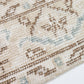 Bedroom Rug, Handmade Vintage Rug, Turkish Rug 4x7, Oushak Muted Rug, Area Rug, Neutral Faded Rug, Scandinavian Rug, Carpet Rug, 10549