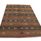 Turkish Kilim, Kilim Rug, Anatolia Vintage Kilim, Handmade Antique Kilim Rug, Living Room Rug, Kilim Rug 6X9, Turkish Kilim Rug, 10524