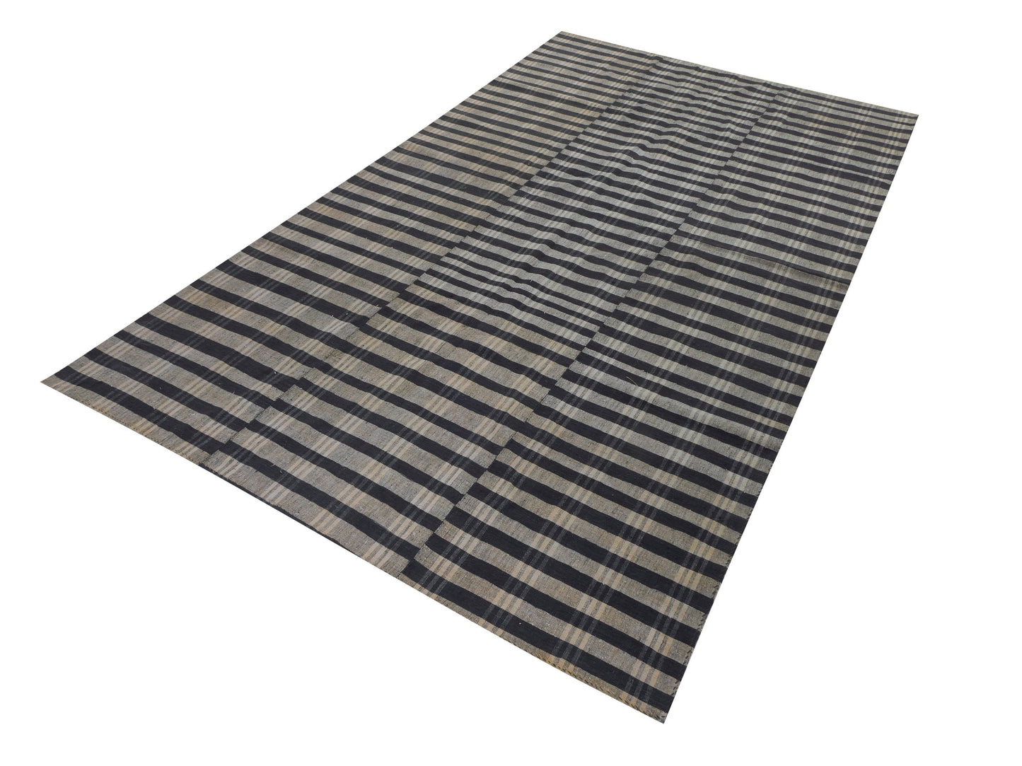 Turkish Kilim, Vintage Kilim, Kilim Rug, Handmade Anatolia Striped Kilim Rug, Unique Kilim Rug, Living Room Rug, Kilim Rug 8x11, 11141