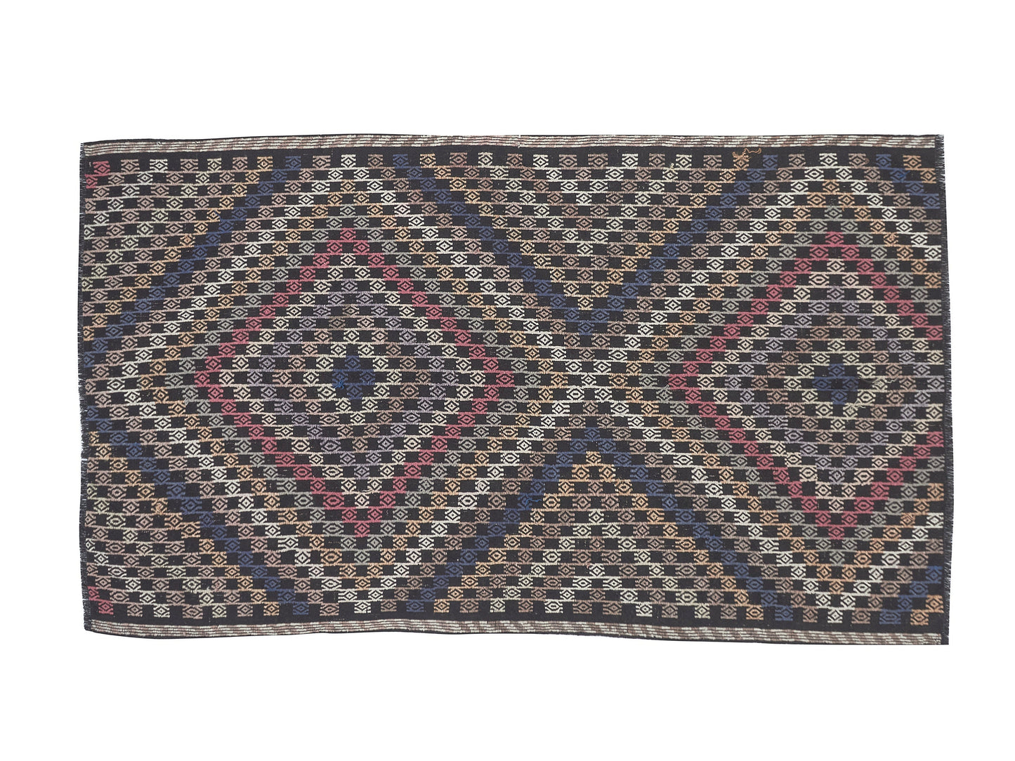 Turkish Kilim, Vintage Kilim, Kilim Rug, Area Kilim Rug, Turkish Kilim Rug, Handmade Bohemian Eclectic Kilim Rug, Kilim Rug 5x9, 11173