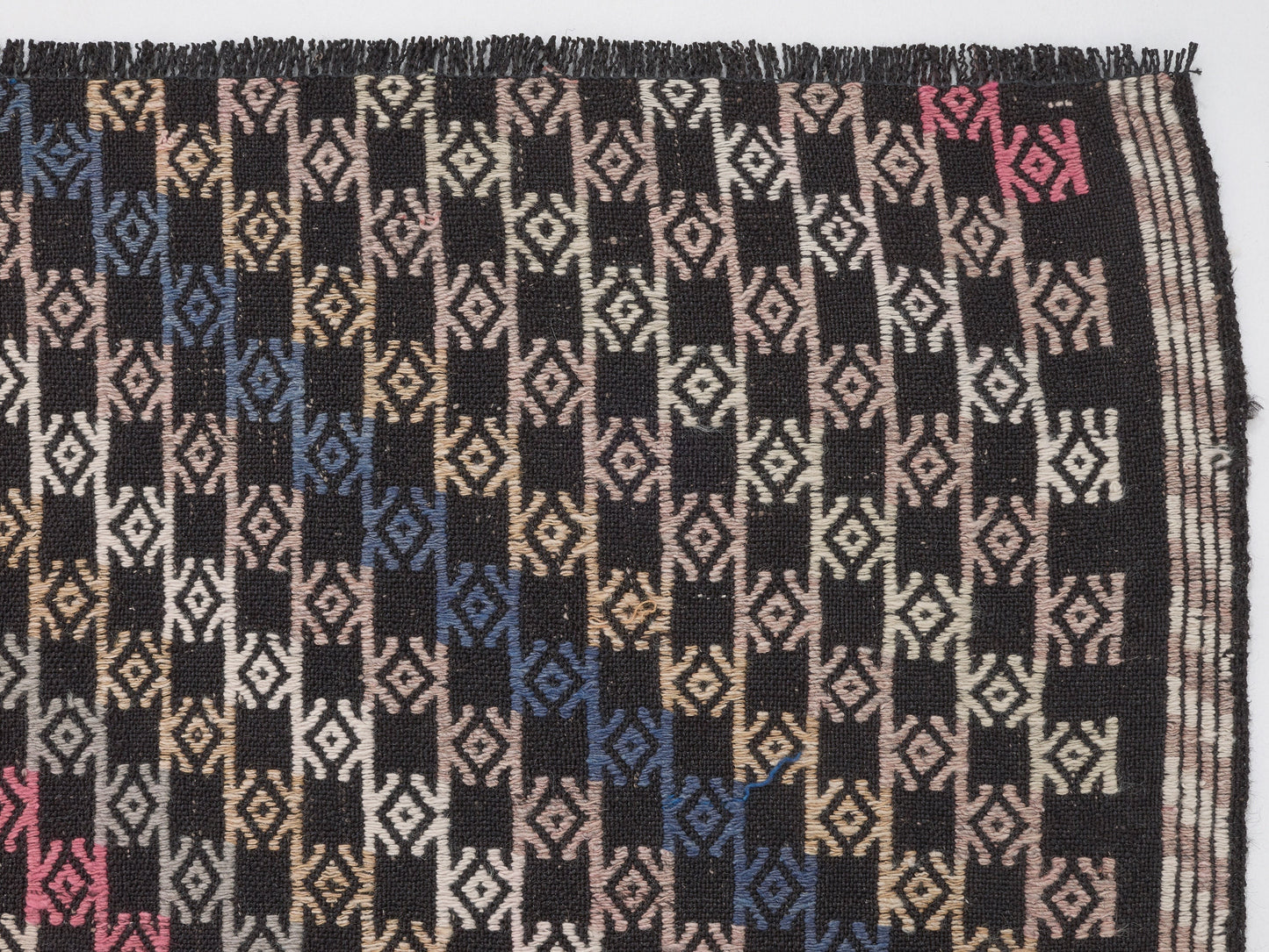 Turkish Kilim, Vintage Kilim, Kilim Rug, Area Kilim Rug, Turkish Kilim Rug, Handmade Bohemian Eclectic Kilim Rug, Kilim Rug 5x9, 11173