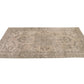 4x7 Beige Small Vintage Rug, Area Anatolian Rug , Turkey Rug, Handmade Oushak Rug , Neutral Rug , Small Carpet Rug , 9596