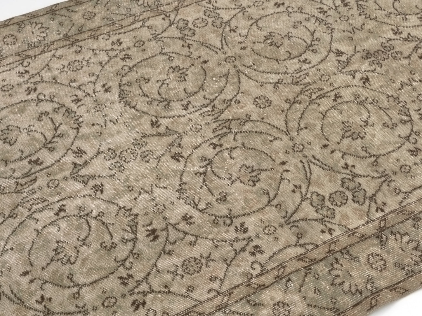 Turkish rug 4x8, Art deco Carpet rug, Oushak rug 4x8, Unique rug, Rare find Vintage rug, Turkey rug, Wool rug, One of a kind rug, 9579