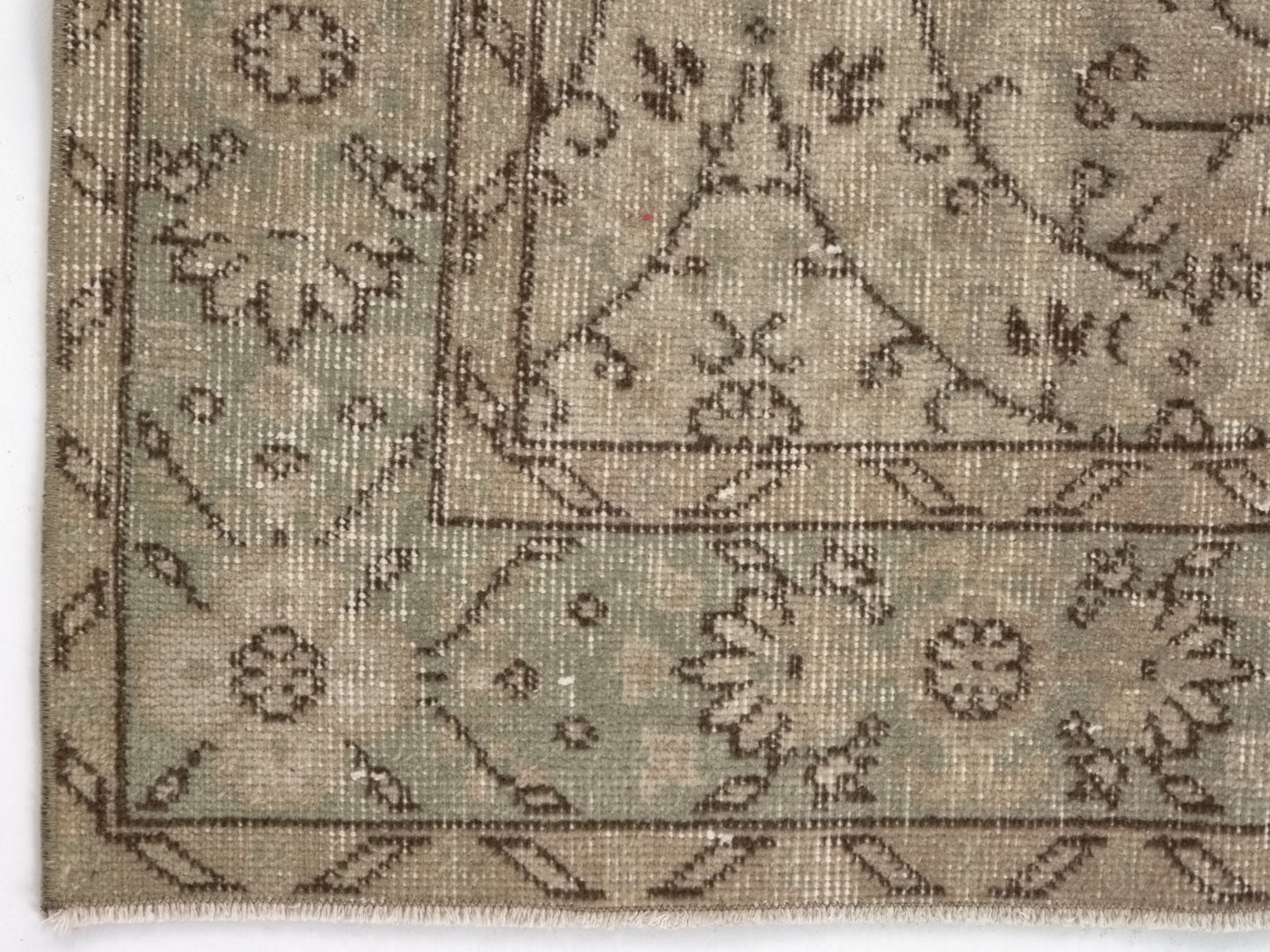 Turkish rug 4x8, Art deco Carpet rug, Oushak rug 4x8, Unique rug, Rare find Vintage rug, Turkey rug, Wool rug, One of a kind rug, 9579