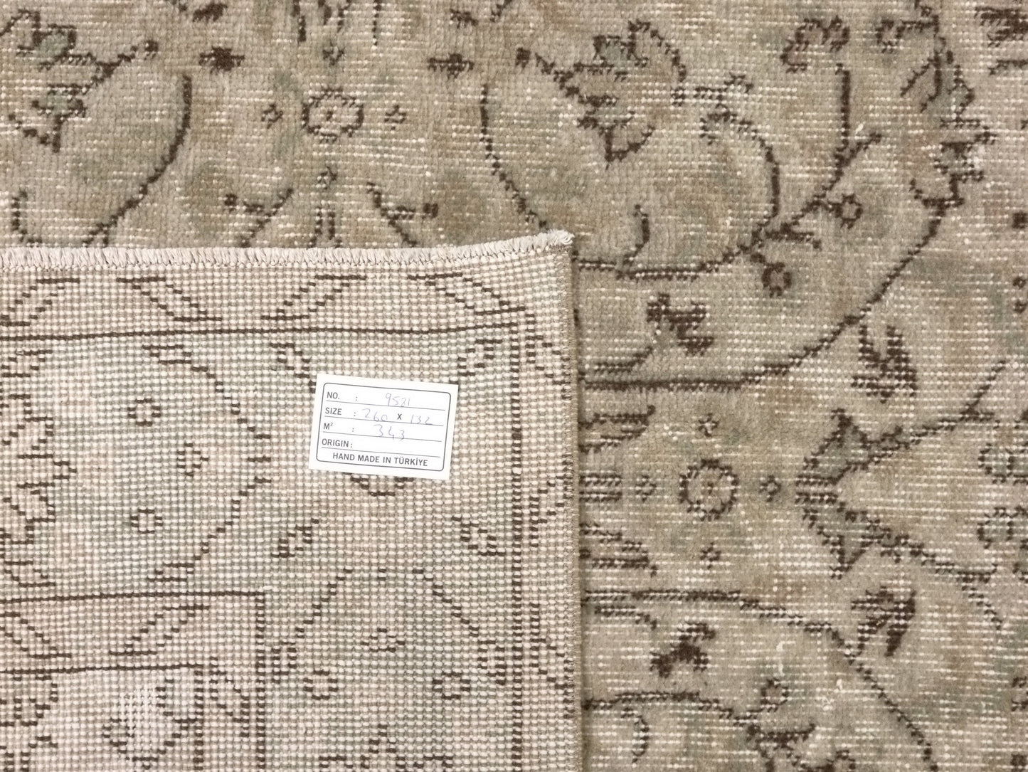 Turkish rug 4x8, Art deco Carpet rug, Oushak rug 4x8, Unique rug, Rare find Vintage rug, Turkey rug, Wool rug, One of a kind rug, 9579