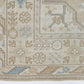 Turkish Oushak Vintage Rug, 6x8 Handmade Area Carpet rug, Neutral Faded Turkish Rug, Turkey rug, Wool Rug, Anatolia Rug, One of a kind,11020