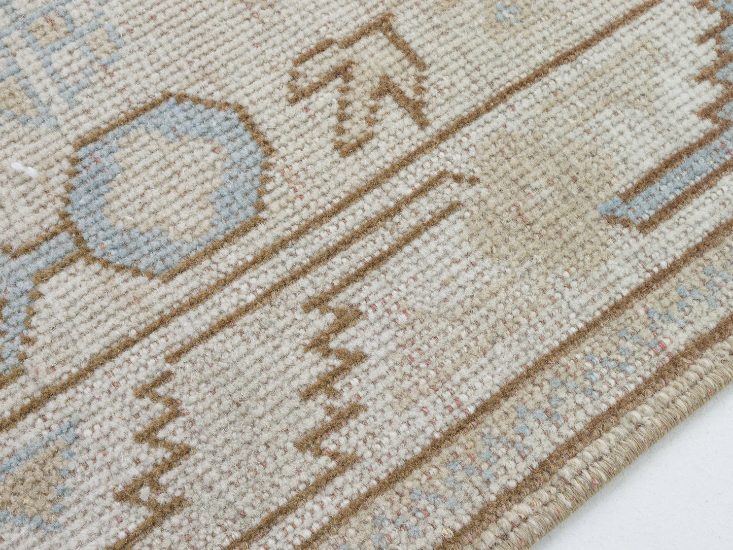 Turkish Oushak Vintage Rug, 6x8 Handmade Area Carpet rug, Neutral Faded Turkish Rug, Turkey rug, Wool Rug, Anatolia Rug, One of a kind,11020