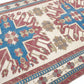 Handmade Blue Oushak Rug, 6X9 Area Turkish Rug, Vintage Oushak Rug, Carpet rug, Neutral rug, Anatolia rug, Turkey rug,Wool rug,Bedroom, 9085