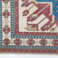 Handmade Blue Oushak Rug, 6X9 Area Turkish Rug, Vintage Oushak Rug, Carpet rug, Neutral rug, Anatolia rug, Turkey rug,Wool rug,Bedroom, 9085