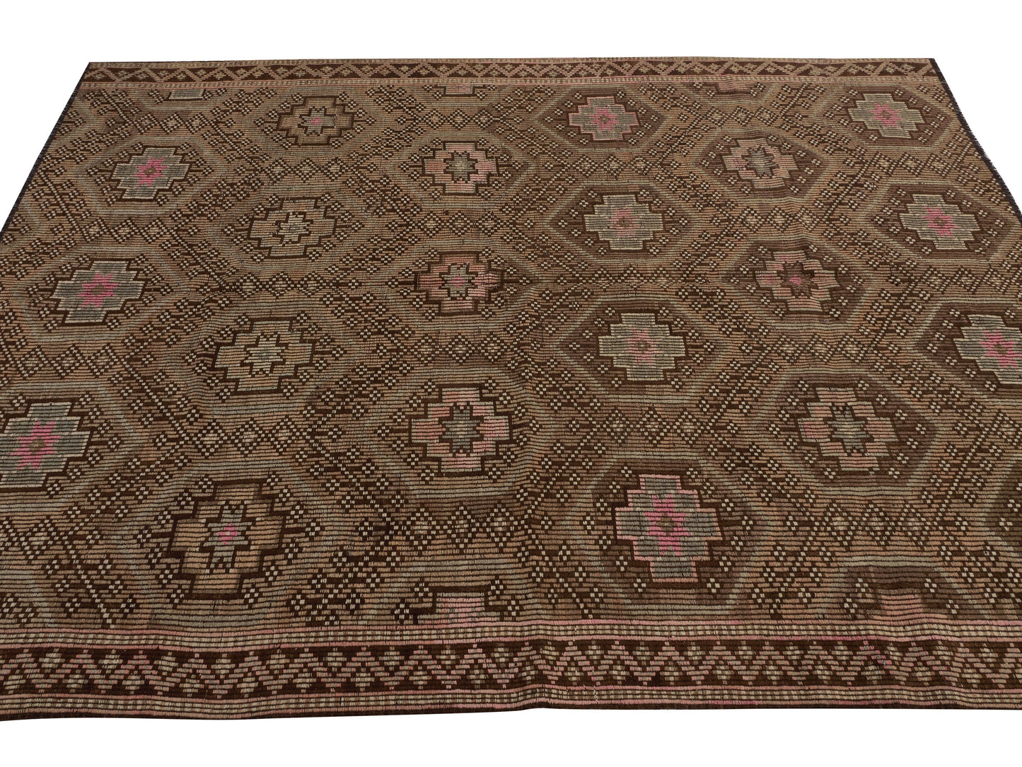 Entryway Rug, Vintage Kilim, Kilim Rug, Turkish Kilim Rug, Handmade Anatolia Rustic Kilim Rug, Primitive Rug, Kilim Rug 6x9, 10520