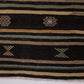 Turkish Kilim Rug, Vintage Kilim Black, Kilim Rug 6x10, Handmade Anatolia Kilim Rug, Entryway Rug, Rustic Rug, Turkish Kilim, 10517
