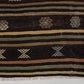 Turkish Kilim Rug, Vintage Kilim Black, Kilim Rug 6x10, Handmade Anatolia Kilim Rug, Entryway Rug, Rustic Rug, Turkish Kilim, 10517