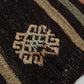 Turkish Kilim Rug, Vintage Kilim Black, Kilim Rug 6x10, Handmade Anatolia Kilim Rug, Entryway Rug, Rustic Rug, Turkish Kilim, 10517