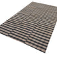 Turkish Kilim Rug, Vintage Kilim, Turkish Kilim, Plaid Kilim Rug, Entryway Rug, Rug Kilim, Handmade Anatolia Rug, Kilim Rug 6x9, 11117