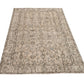 3x6 Area Rug, Anatolia Oushak Rug ,Turkish Vintage Rug, Handmade Rug, Neutral Rug ,Muted Rug ,Wool Rug, Faded Rug, 9605