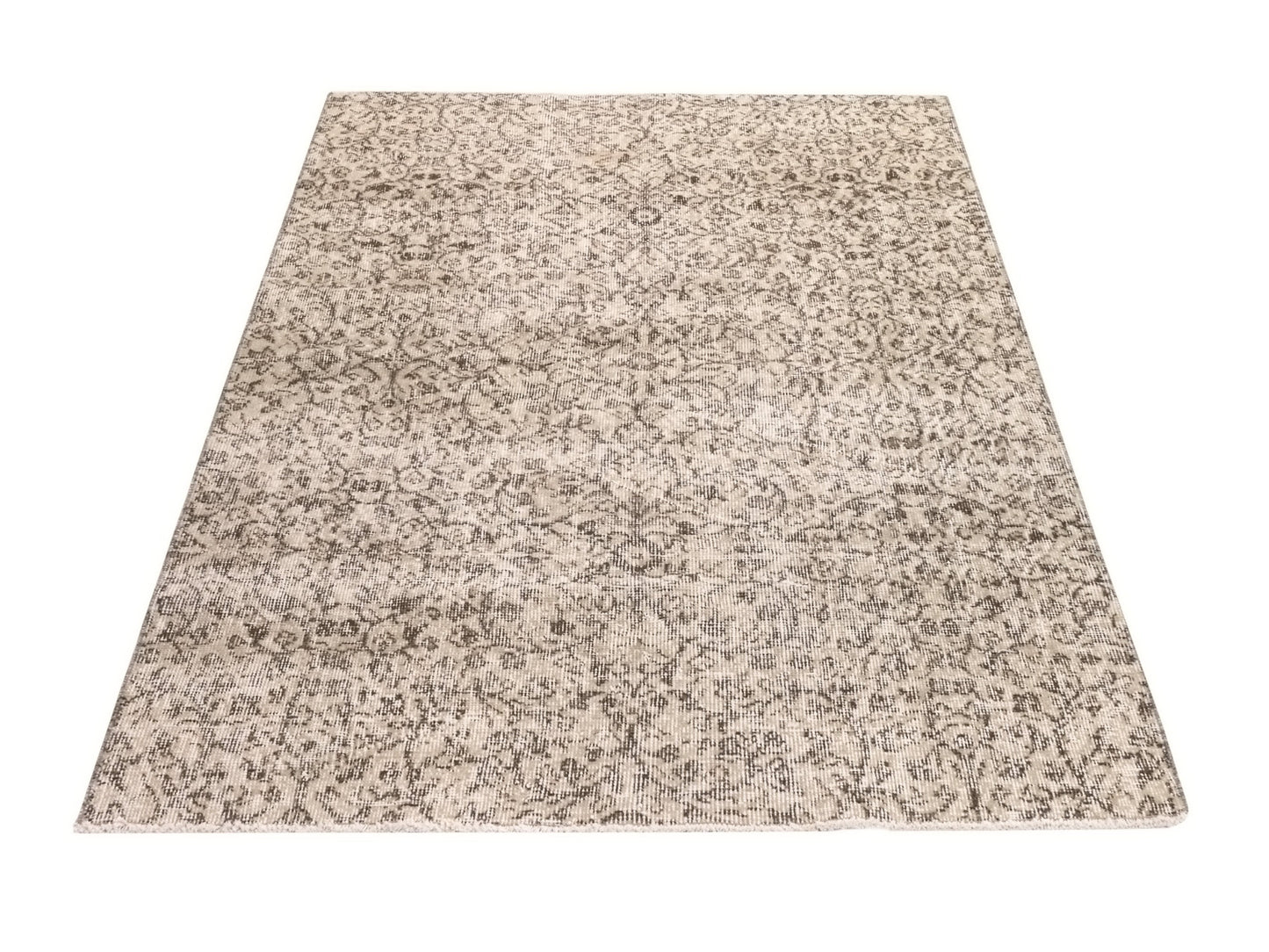 Vİntage Rug, Anatolian Rug, Oushak Rug , Handmade rug, Neutral Rug, Small Rug 3x4 Rug ,Wool Rug , Turkey rug, One of a kind Rug, 9627