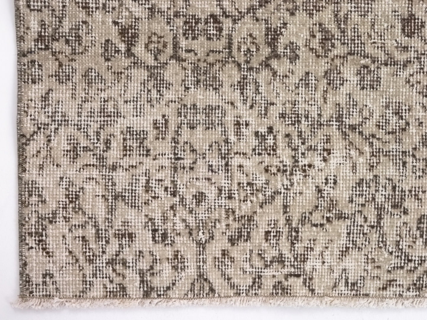 Vİntage Rug, Anatolian Rug, Oushak Rug , Handmade rug, Neutral Rug, Small Rug 3x4 Rug ,Wool Rug , Turkey rug, One of a kind Rug, 9627