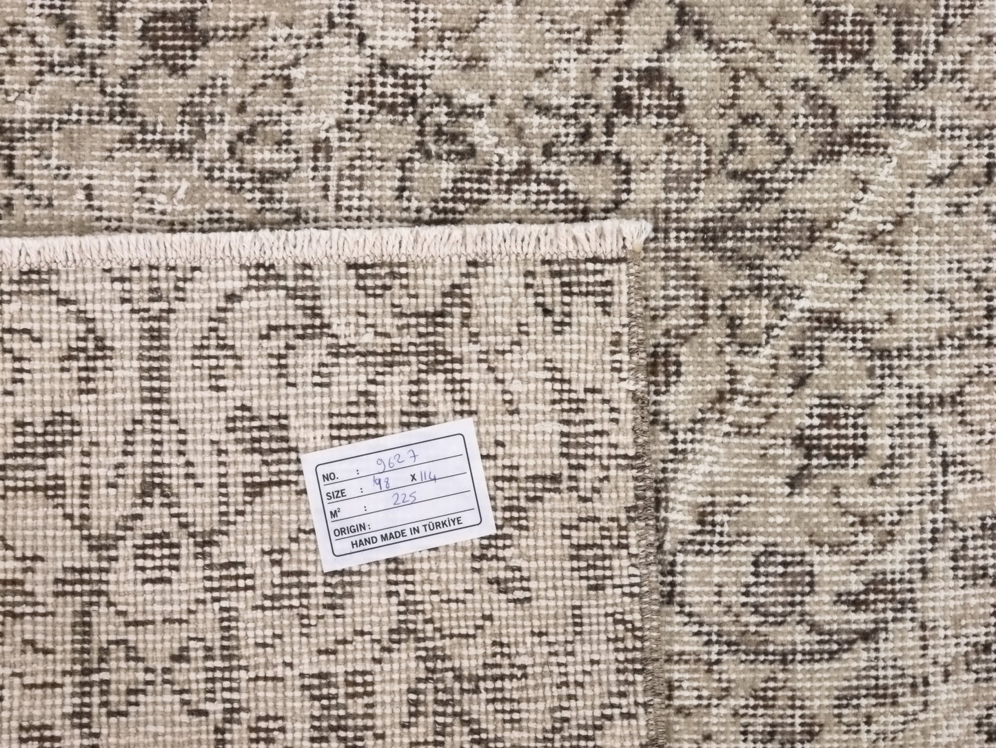Vİntage Rug, Anatolian Rug, Oushak Rug , Handmade rug, Neutral Rug, Small Rug 3x4 Rug ,Wool Rug , Turkey rug, One of a kind Rug, 9627