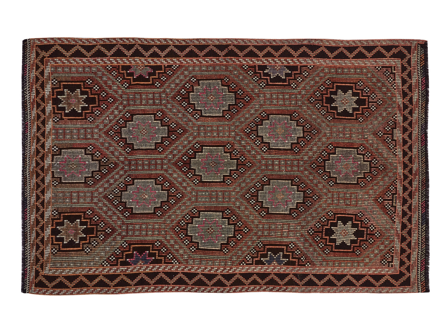 Kilim Rug 5x8, Turkish Kilim, Vintage Kilim, Living Room Rug, Handmade Anatolia Rug, Rug Kilim, Area Rug, Entryway Rug, Kilim Rug, 10502