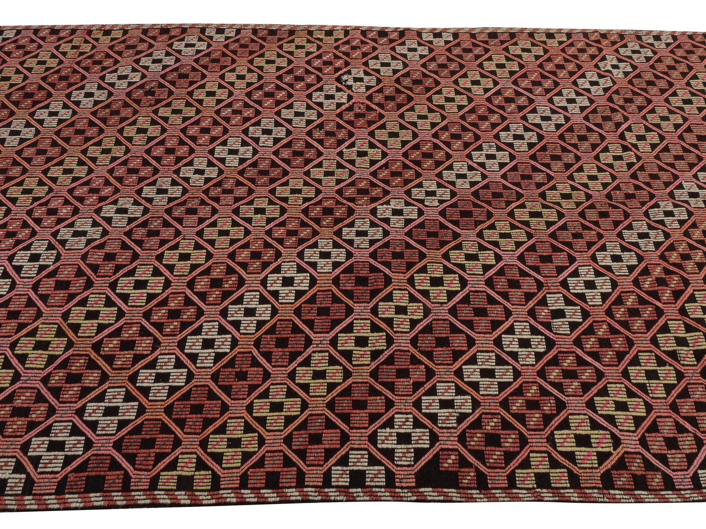Kilim Rug 6x10, Turkish Kilim Rug, Handmade Anatolia Rug, Vintage Kilim, Living Room Rug, Kilim Rug, Eclectic Rug, Neutral Rug, 10504