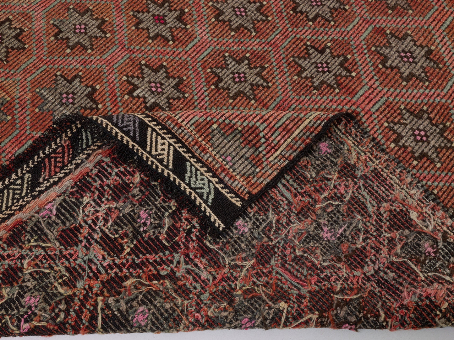 Turkish Kilim, Vintage Kilim, Turkish Anatolia Kilim Rug, Kilim Rug 6x10, Neutral Rug, Turkey Rug, Living Room Rug, Rustic Rug, 10511