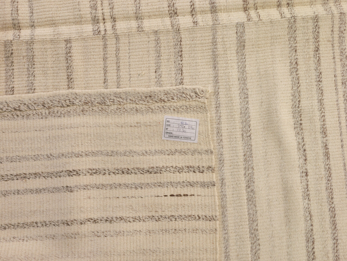 Large Kilim Rug, Beige Kilim Rug, Handmade rug, Anatolia rug, Turkish Vintage Kilim Rug, One of a kind rug, Area Kilim rug 10x13, 8230