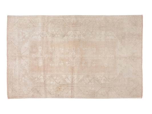 Muted Oushak Turkish rug, 5x8 Rug, Vintage Rug Area, Anatolia Handmade rug, Farmhouse decor, Nursery Rug, Bedroom rug, 6432
