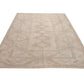 Muted Beige Area Oushak Rug, 7x10 Turkish Oushak Rug, Vintage Handmade Rug, Neutral Turkish rug, Carpet rug, Turkey rug,Pastel rug,9953