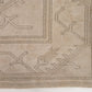 Muted Beige Area Oushak Rug, 7x10 Turkish Oushak Rug, Vintage Handmade Rug, Neutral Turkish rug, Carpet rug, Turkey rug,Pastel rug,9953