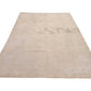 Neutral Oushak Area Rug, 6x9 Rug, One of a kind Turkish Vintage rug, Living room rug, Entryway rug, Farmhouse, Carpet rug, Wool rug, 10012