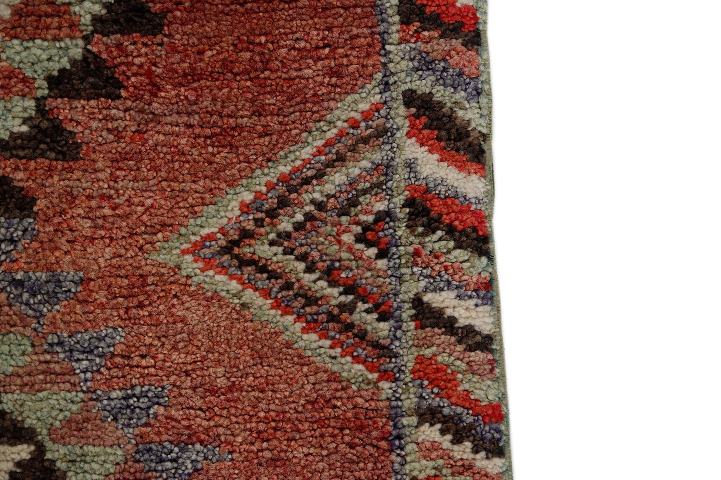 Scandinavian Rug Runner 3x12, Turkish Runner, Faded Rug, Vintage Runner, Oushak Runner ,Kitchen Farmhouse Runner Rug, Kilim Runner, 7706