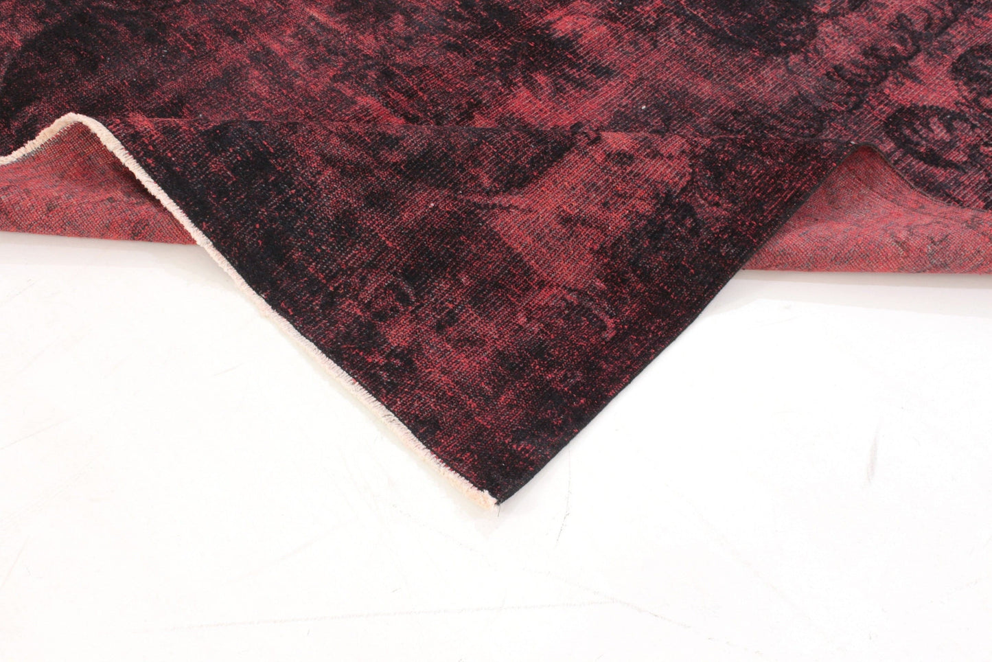 5x8 Rare Find Black Turkish Rug, Vintage Rug ,Overdye Rug ,Area Rug ,Handmade Rug, Black Rug ,Carpet Rug, Living Room Rug, 3294