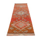 Turkish Rug Faded, Rug Runner 3x11, Carpet runner, Muted Anatolia Runner Rug, Turkish Vintage Oushak Runner, Eclectic, Hallway rug,7795