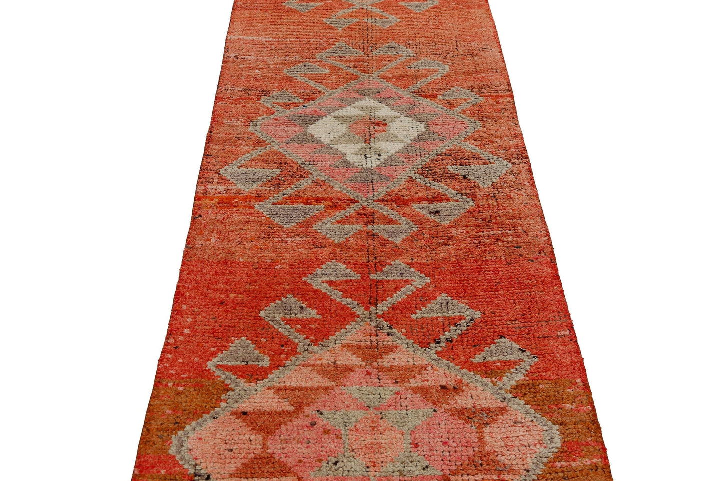 Turkish Rug Faded, Rug Runner 3x11, Carpet runner, Muted Anatolia Runner Rug, Turkish Vintage Oushak Runner, Eclectic, Hallway rug,7795