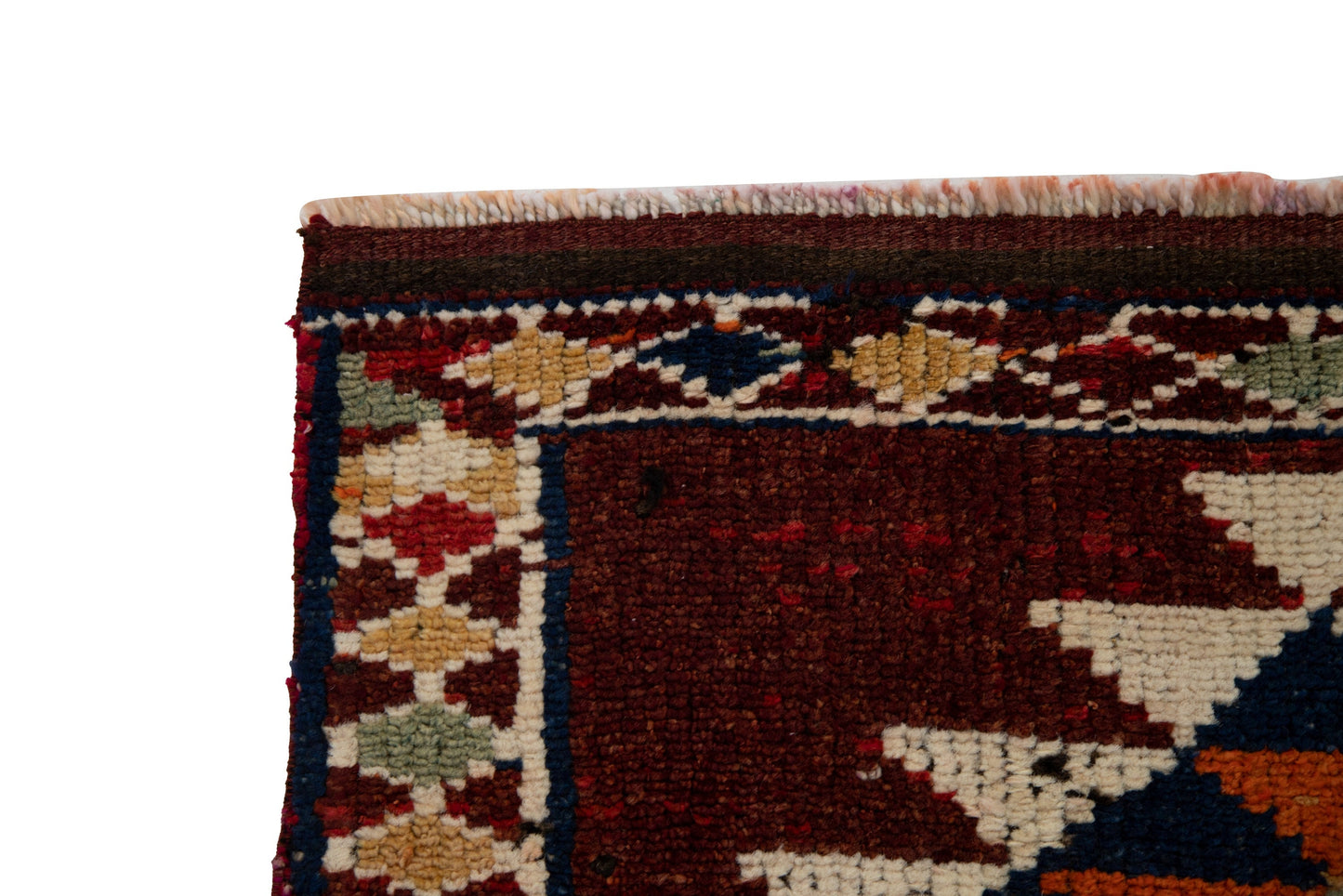 Fine İkat Runner rug,Floor Vintage runner rug, 3x12 Runner rug,Carpet runner,Primitive decor,Bedroom rug,Kitchen rug,7799