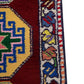 Bohemian Geometric Rainbow Runner Rug, Turkish Runner, Oushak Runner, Vintage Runner, Carpet Runner ,3x12 Rug runne, Boho rug,7787