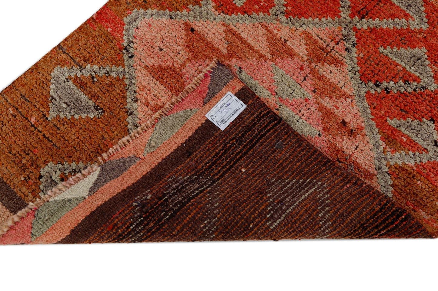 Turkish Rug Faded, Rug Runner 3x11, Carpet runner, Muted Anatolia Runner Rug, Turkish Vintage Oushak Runner, Eclectic, Hallway rug,7795