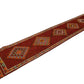 3x13 Rug Runner, Turkish Rug Runner, Oushak Runner, Vintage Runner, Terracotta rug, Unique rug, Turkey rug, Floor runner, Hallway rug,7786