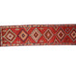 Oriental Runner Rug 3x13, Anatolia Turkish runner rug,One of a kind, Vintage runner rug, Handmade Hallway Bathroom Carpet runner rug, 7793